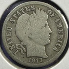 1913 10C Barber Dime (89616)