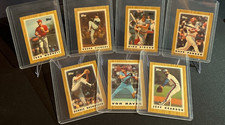 1987 Topps Baseball Lot (7) Roger Clemens Kirk Gibson Jeff Reardon Wood Grain NM