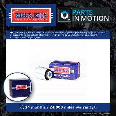 Axle Beam Mount fits VAUXHALL OMEGA B 2.2D Rear 00 to 03 Y22DTH Suspension B&B