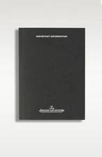 Jaeger LeCoultre Atmos Clock Booklet Manual 