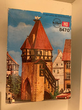 Kibri Bausatz Spur H0 - Fachwerkturm mit Tor Nr.8470