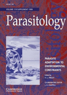 Tinsley - Parasite Adaptation to Environmental Constraints - paperback - G555z