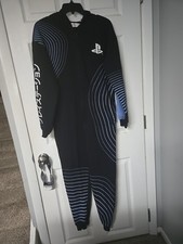 Playstation Bodysuit Without Feet, Zip Front Closure, Size Boys 16-18