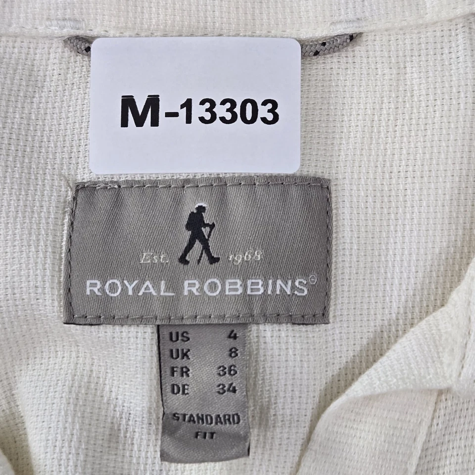 Camisa Royal Robbins Mujer Abotonada 4 Rosa Ajuste Estándar Cuello Algodón Orgánico Foto 2 de 4