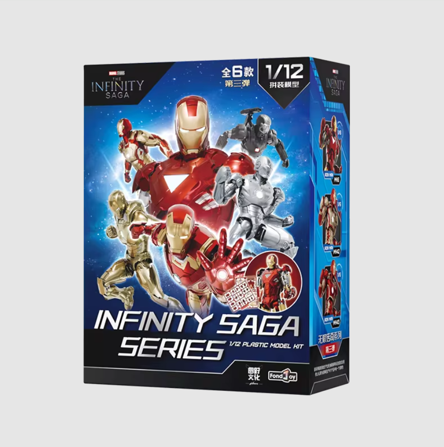NEW Fondjoy Marvel Iron Man MK2 MK6 MK21 MK42 MK43 War Machine