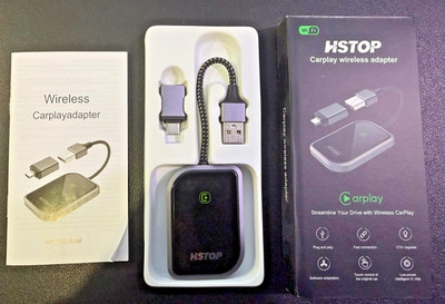 HSTOP Carplay Car Wireless Adapter 2024 Mint