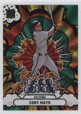 2025 Panini Donruss Bomb Squad Green Laser Coby Mayo #19 1co7