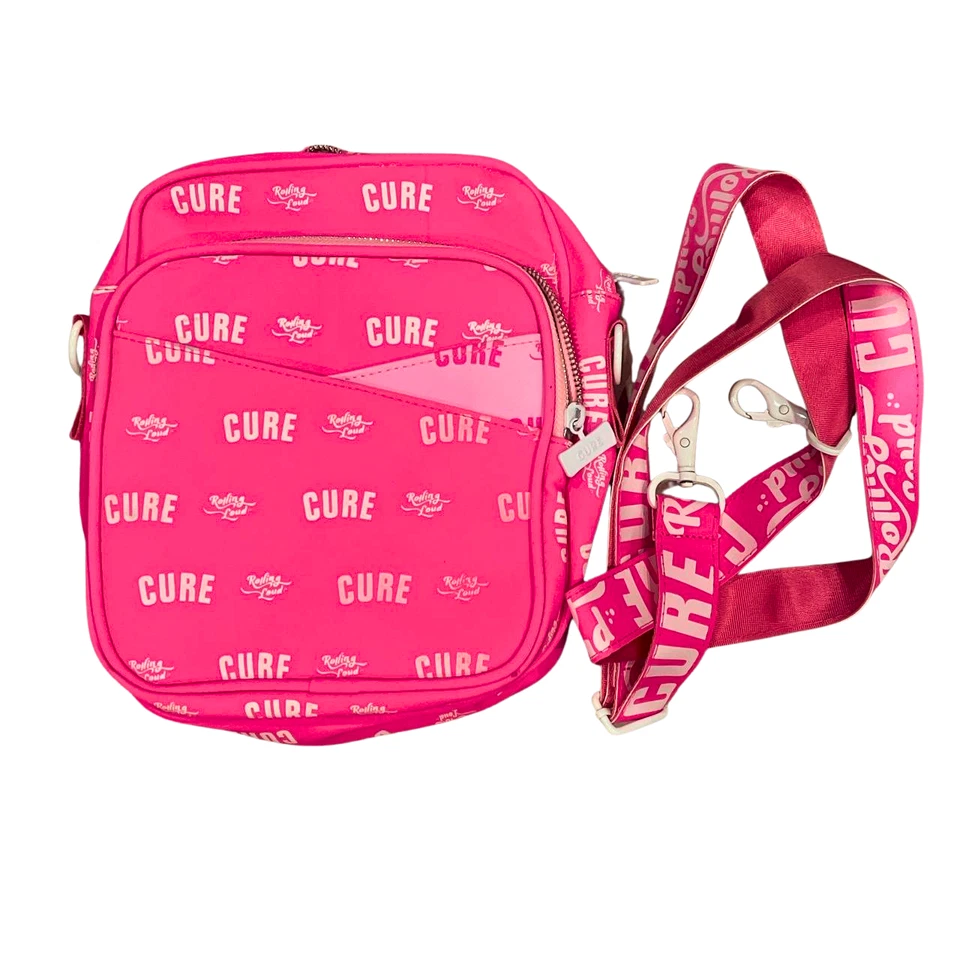 Bolso Mensajero Reflectante CURE By WCC X Rolling Loud Rosa Caliente 3M Nuevo en Bolsa RARO Foto 4 de 4