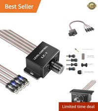 2-Channel RCA Level Controller with Easy Installation - Amplify Your Sound