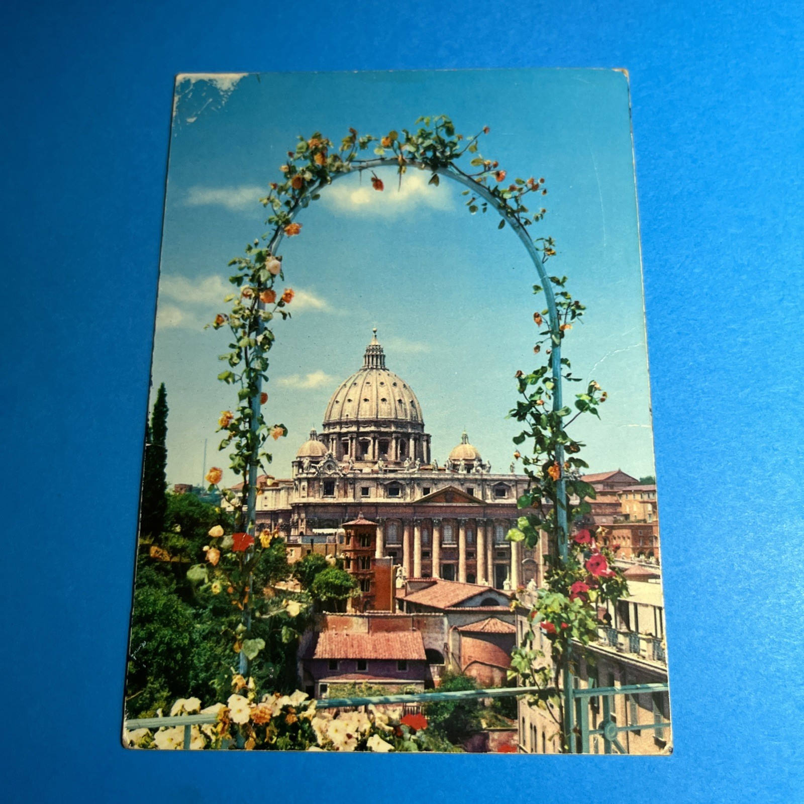 ROMA S. PIETRO NON VIAGGIATA - POSTCARD CARTOLINA COLLEZIONE