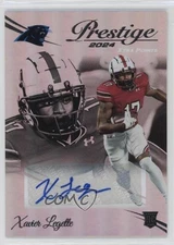 2024 Prestige Xtra Points Premium Signatures Xavier Legette Rookie Auto RC 4z8