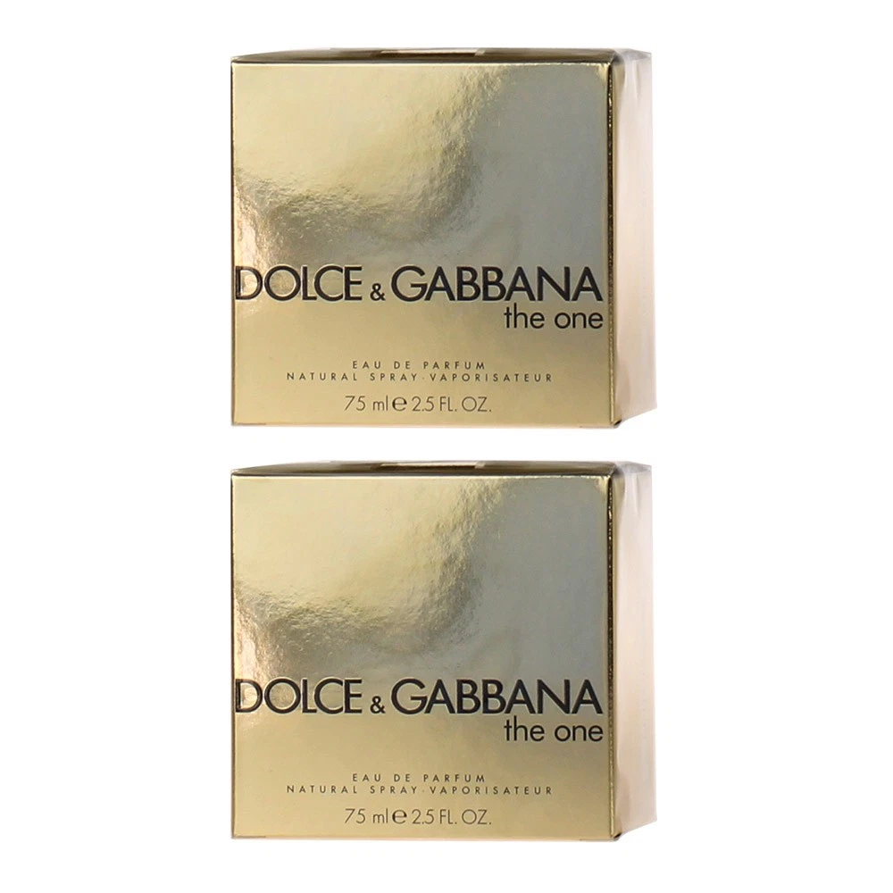 2x Dolce & Gabbana The One EDP 75ml