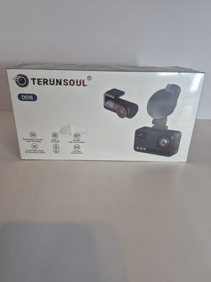 Terunsoul D016 Dual Channel HD 4K Ultra Clear Recording Dash Camera With GPS