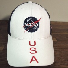 NASA Hat Cap Adult Strap Back Apollo Kennedy Space Center USA American Needle