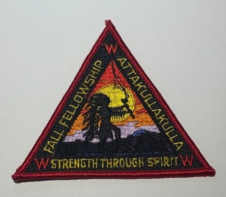 OA Lodge 185 Atta Kulla Kulla Fall Fellowship South Carolina 1984 Boy Scout MX9