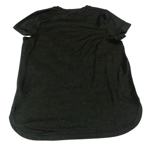 Athleta T-Shirt Women Tall Girl XL Short Sleeve Crew Neck Boat Hem Gray Outdoor - Picture 4 of 4