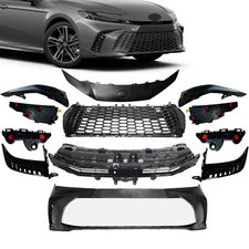For Toyota Camry SE/XSE 2025 Front Bumper Cover Grille w/ Radar Sensor Hole