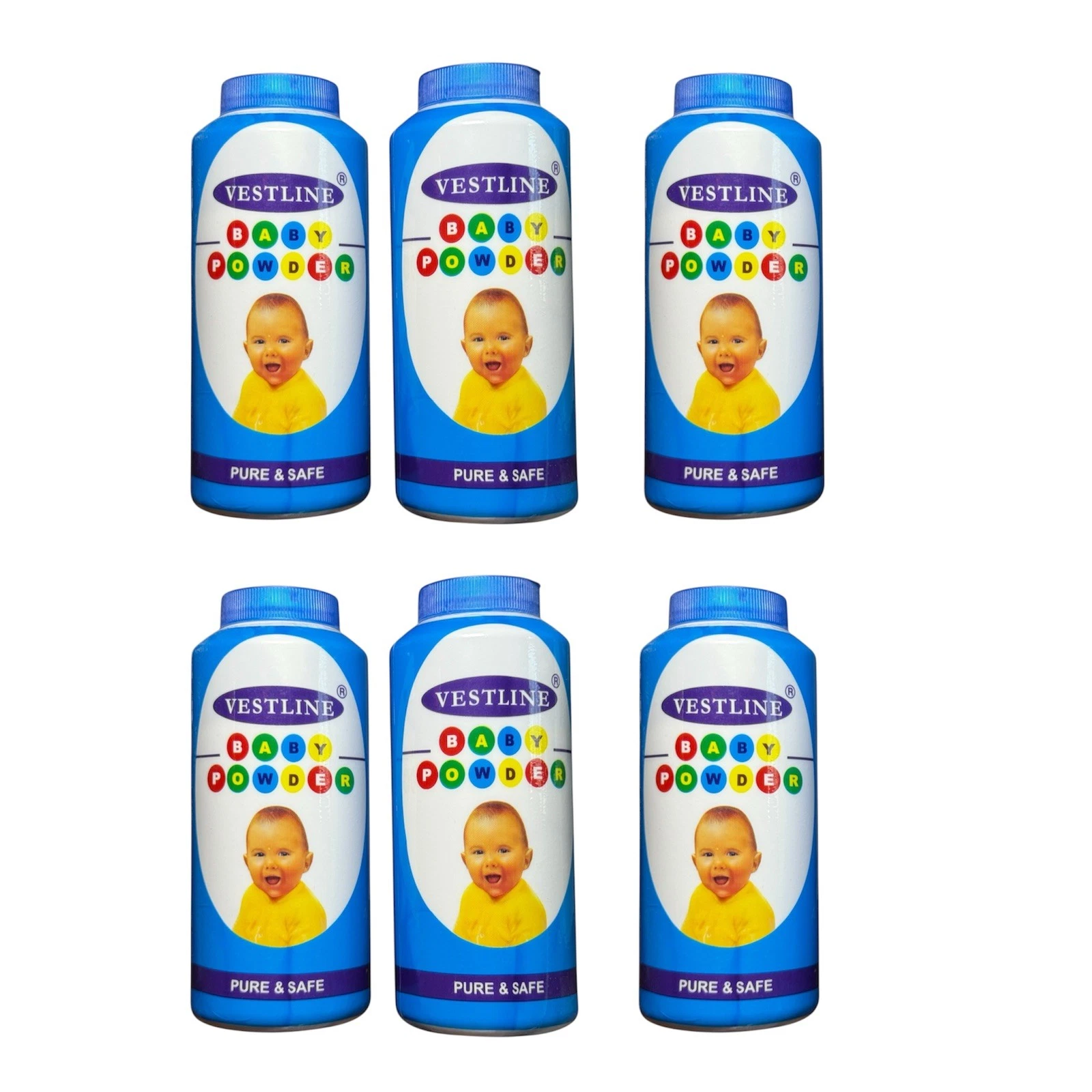 Vestline Baby Powder Pure and Safe 100g 6 Pack
Opens in a new window or tab