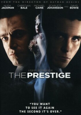 The Prestige (DVD, 2006) Hugh Jackman Christian Bale Michael Caine David Bowie