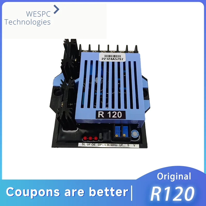 Leroy Somer R120 AVR Diesel Generator Automatic Voltage Regulator Stabilizer