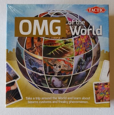 Tactic OMG Of The World Trivia Familienkartenspiel NEU