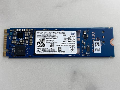 5 pcs Intel Optane Memory M10 SSD M.2 2280 MEMPEK1J016GAL 16GB PCIe 3.0x2 Xpoint - 第 5/8 張圖片