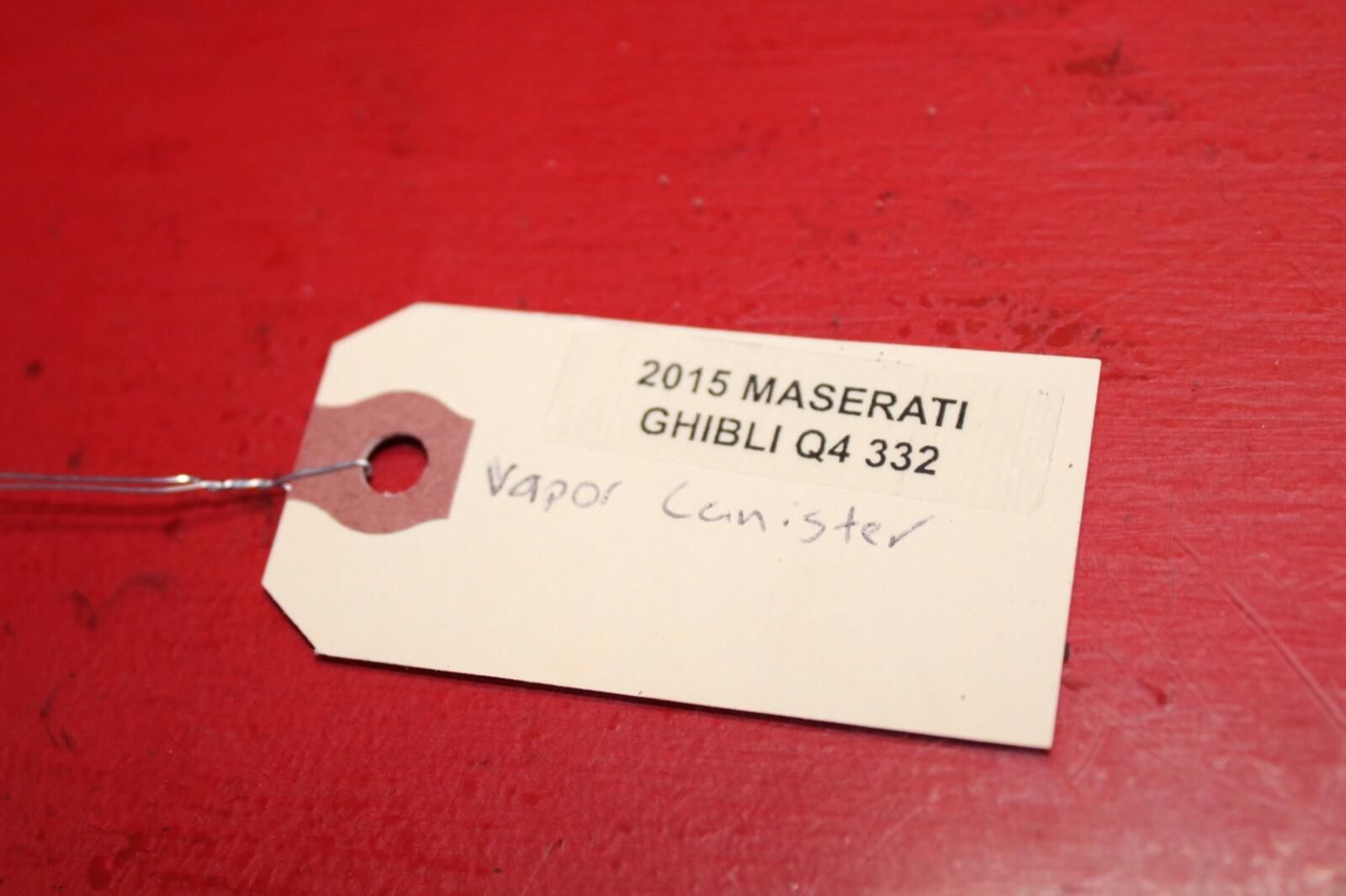 Maserati Ghibli 2014-2019 Left Fuel filter Charcoal