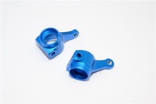 GPM Blue Aluminum Steering Blocks for Traxxas 2WD Stampede Rustler Slash Bandit