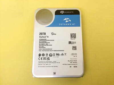 Seagate SkyHawk AI 20TB 7.2K SATA 6Gb/s 3.5'' Internal HDD