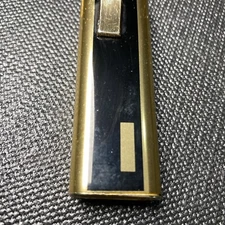 Vintage Firebird Lighter Gold And Black Butane - Made In JAPAN