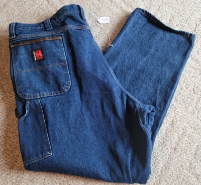 Wrangler Riggs Carpenter Jeans Men's 44 x 30 Utility Double Knee  7468