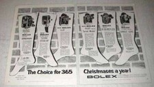1958 Bolex Camera Ad - C-8S, H-8T, H-16T, H-16M