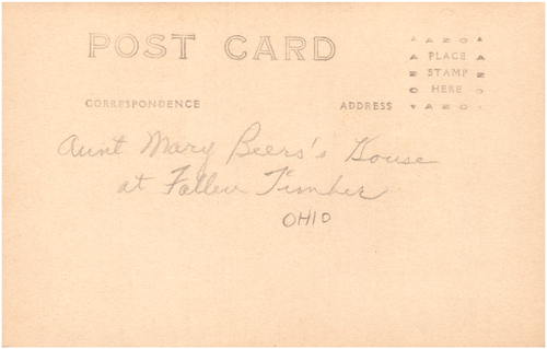 Mary Beers Residence in Fallentimber Pennsylvania PA 1920s RPPC Postcard Photo - Picture 2 of 2