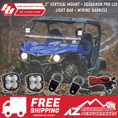 BAJA DESIGNS Squadron Pro Vertical Mount LED Kit For Yamaha Wolverine
