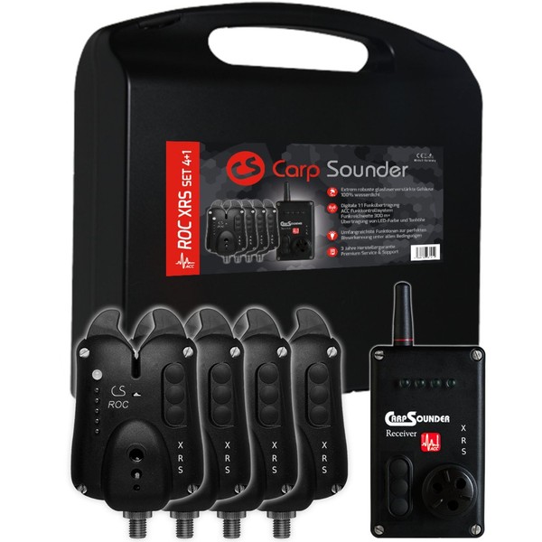 Carp Sounder Roc Xrs Acc Set 4+1 - Bissanzeiger, Receiver, Bissmelder, Pipser-image