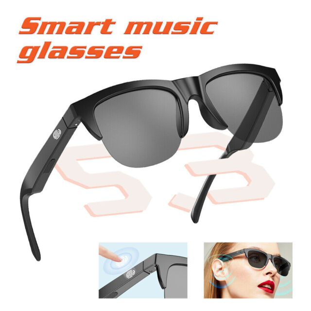 NeuBluetooth 5.3 Smart Glasses Kabellose Kopfhörer Musik Sonnenbrillen UV-Schutz
