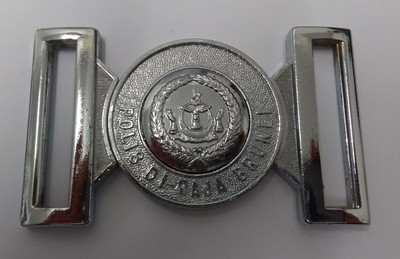 police belt buckle
