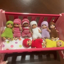Handmade clothes for Barbie baby dolls