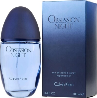 Obsession Night Eau De Parfum Spray 3.4 oz / 100ml for Women RARE Free Shipping