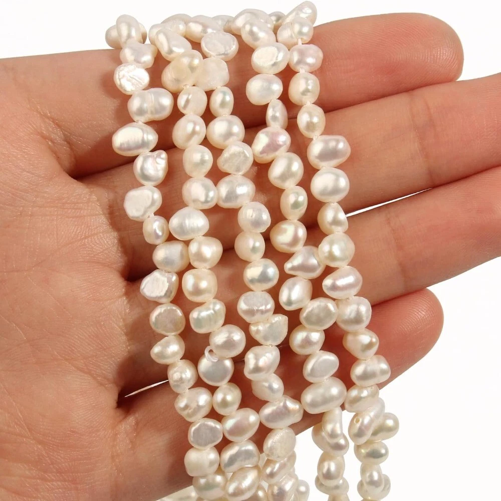 Irregular Pearls Freshwater Pearl Pearl String Necklaces eBay