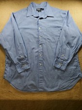 Polo By Ralph Lauren Long Sleeve Button Up Pinstripe Andrew Size 18-34/35 Shirt