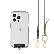 MAGEASY SMARTPHONE PHONE ROPE SRAPSTRAP CARD LANYARD 6MM SAGE GREEN