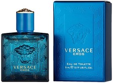 Versace Eros for Men 5ml MINI Eau de Toilette .17 oz Cologne by Gianni Versace