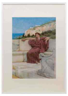 Dolce Far Niente A3 A4 Framed Print Picture