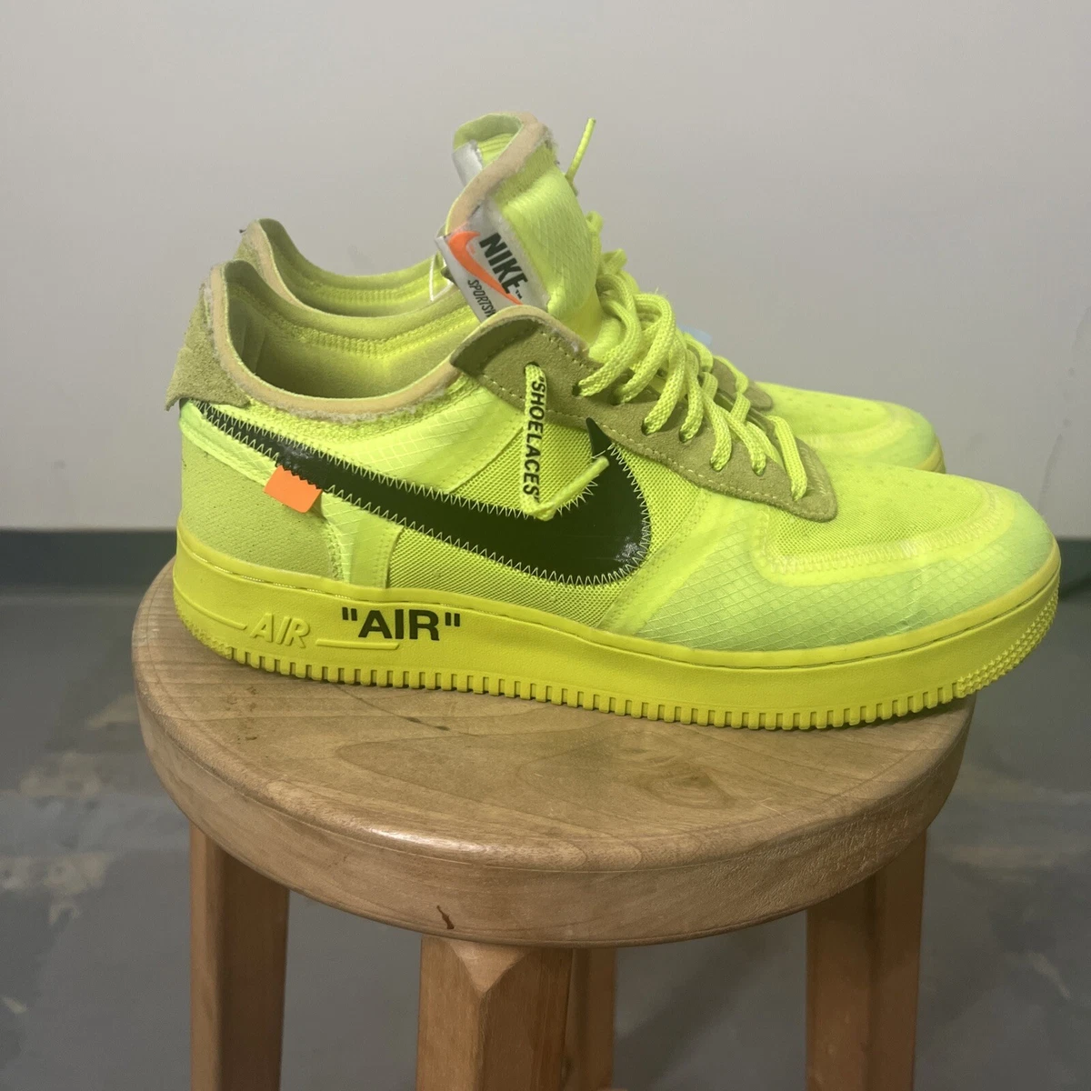 Nike Air Force 1 Low Off-White Volt (I)