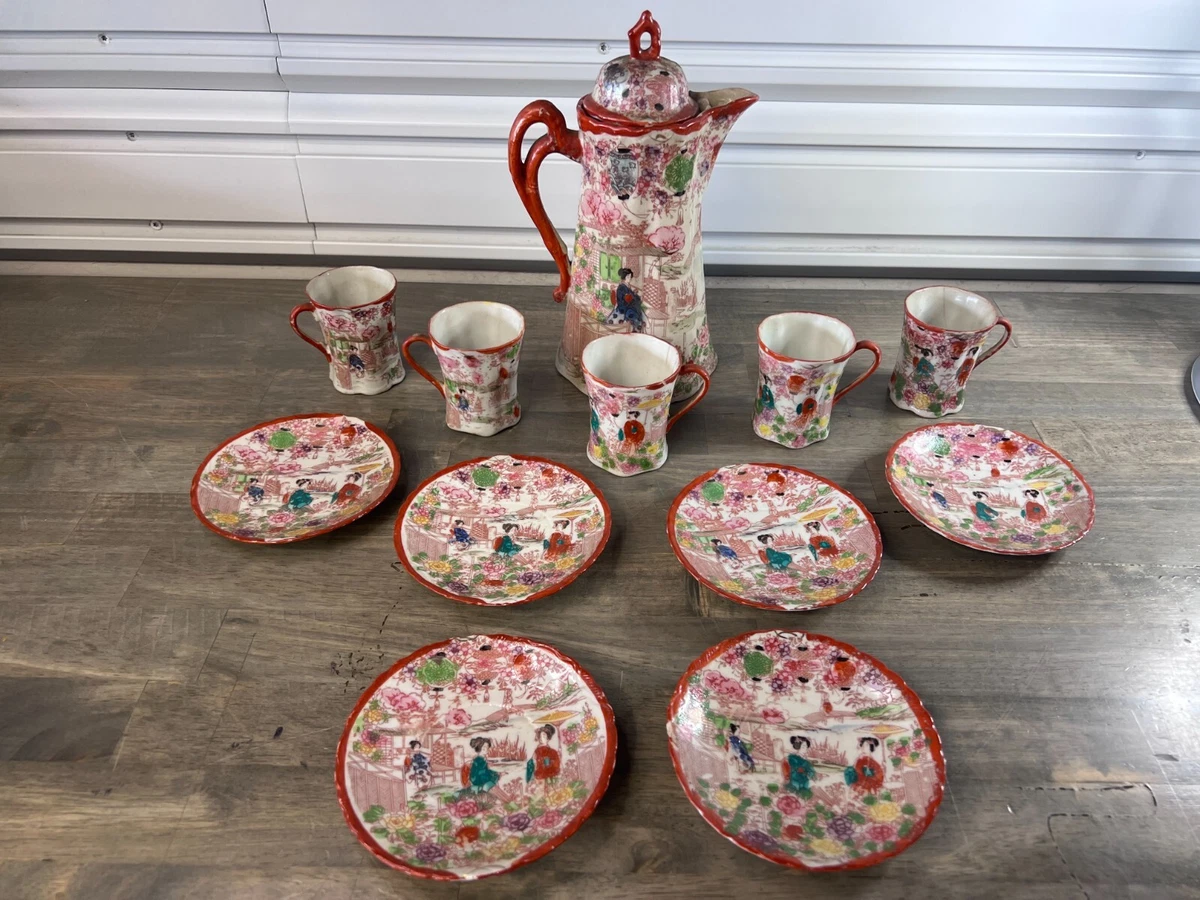 茶 Girls Tea Las mejores ofertas en Juego de Té Vintage Japonés Geisha Girl | eBay