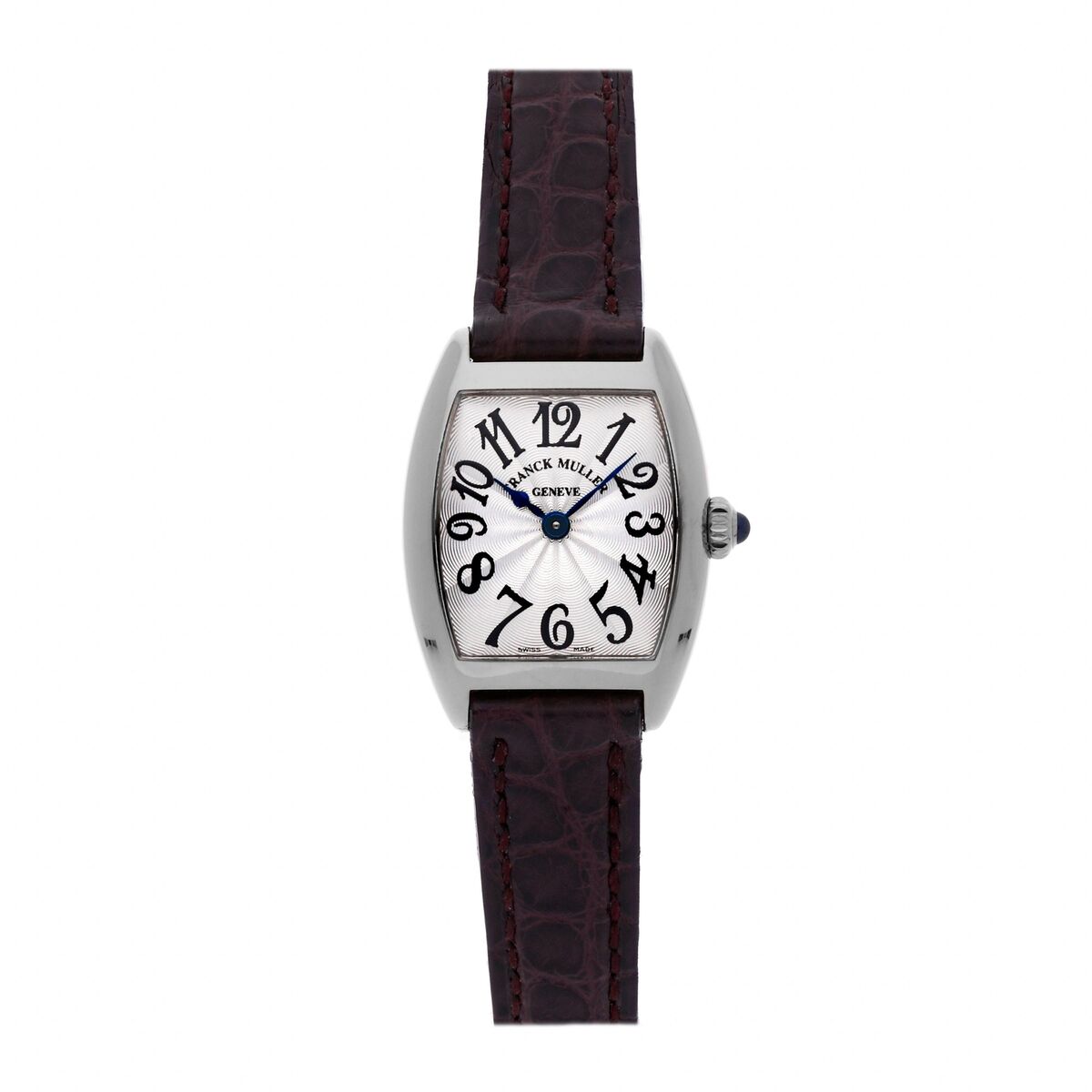 Franck Muller Cintree Curvex Quartz White Gold Ladies Strap Franck Muller Cintree Curvex Quartz White Gold Ladies Strap