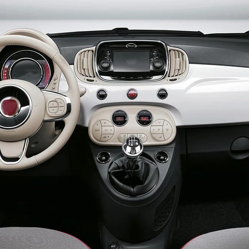 5 Speed Manual Gear Stick Shift Knob Shifter 55344048 For Fiat 500 500C 2012-18 - Picture 4 of 12