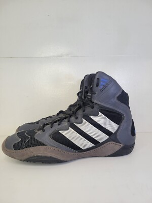 Vintage 2000 Adidas Akrid Wrestling Sneakers Black Gray  display picture 3