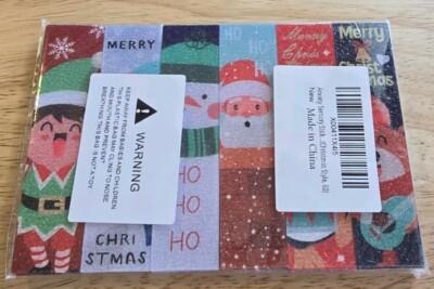 60 Pieces Holiday Sensory Stickers for Anxiety Relief Items - Sensory Strips 